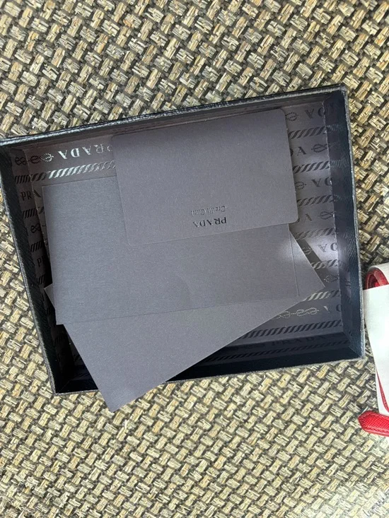 Prada Saffiano Leather Compact Wallet (snap closure zip coin compartment) - Picture 12 of 12